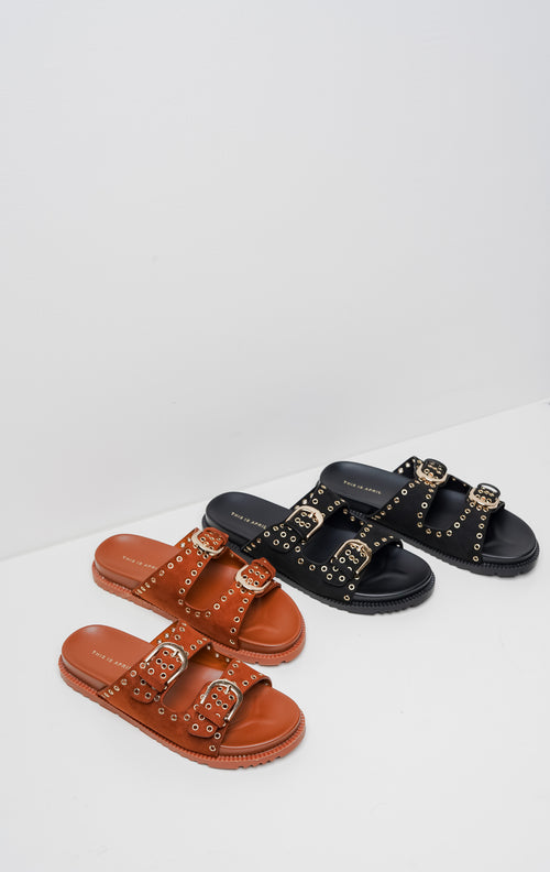 Falcone Sandals  Black