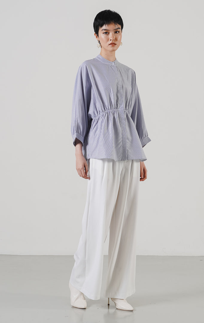 Ginera Top Blue Stripe
