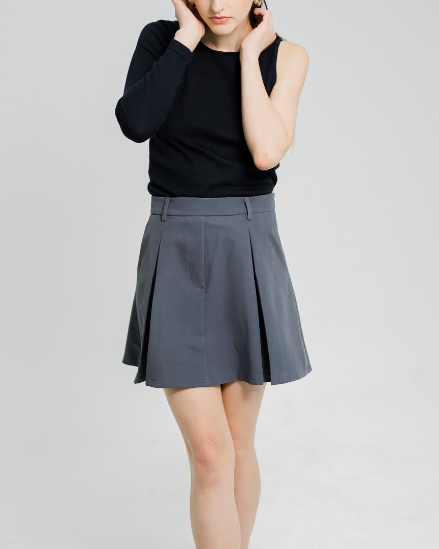 Luna Half Sleeve Black Top – 186373