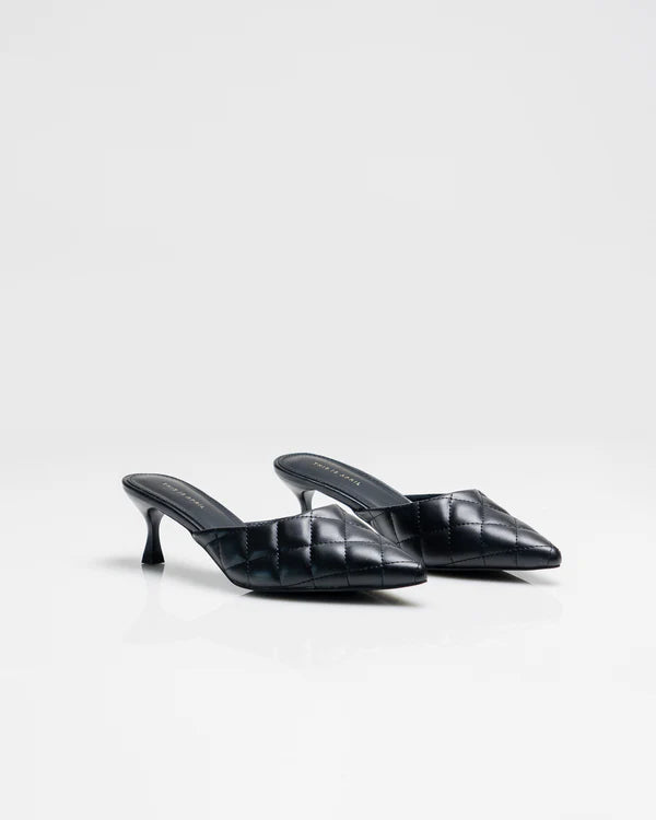 Kenna Heels Black Sandal