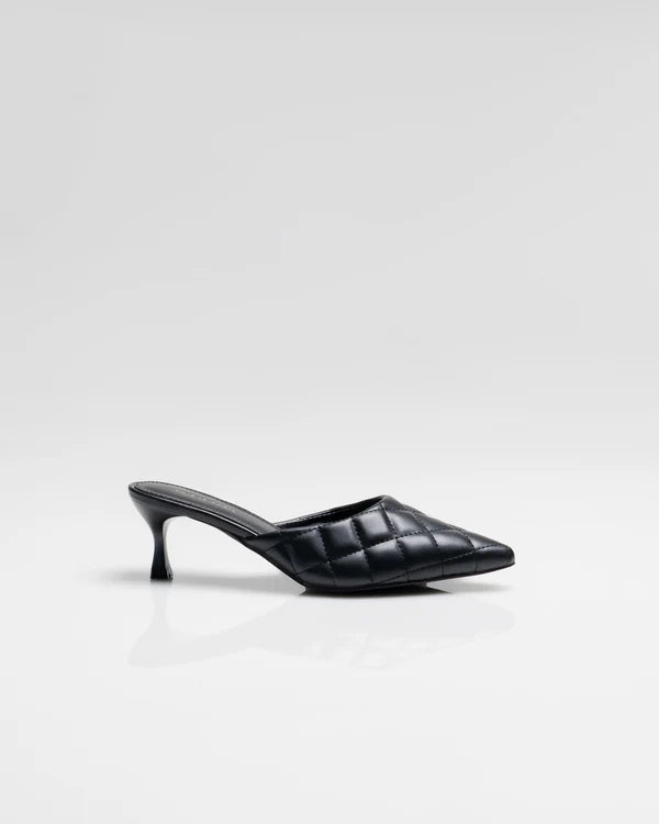 Kenna Heels Black Sandal