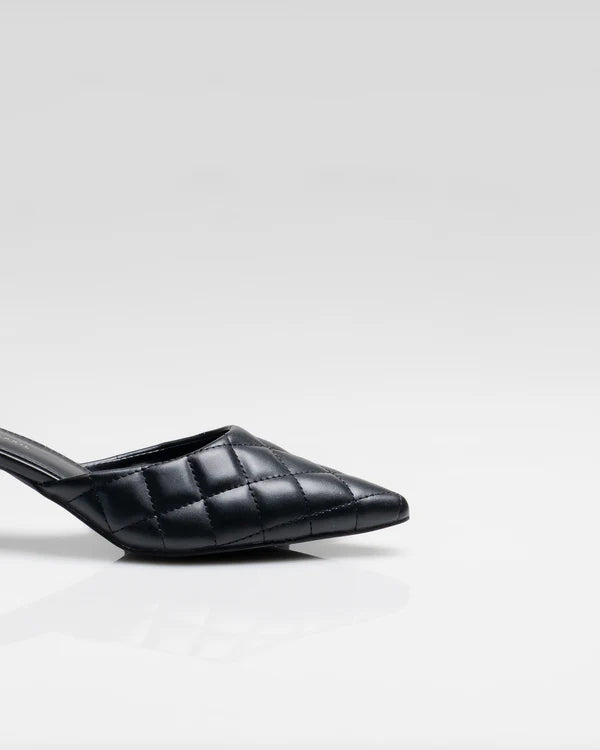 Kenna Heels Black Sandal