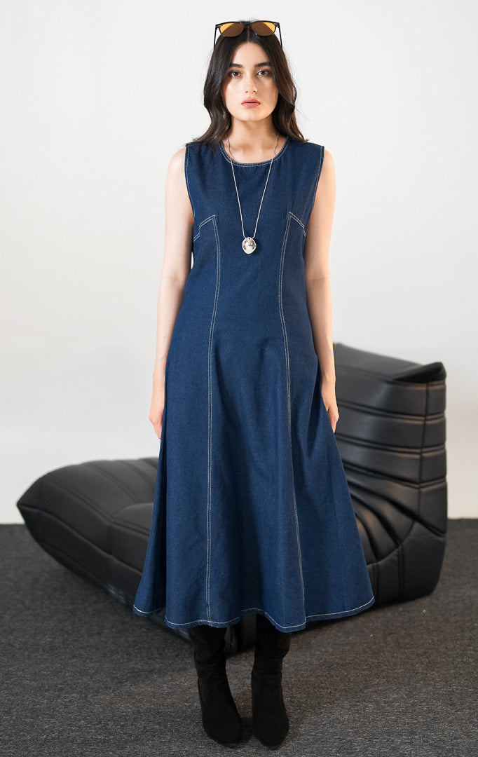 Lana Dress Denim