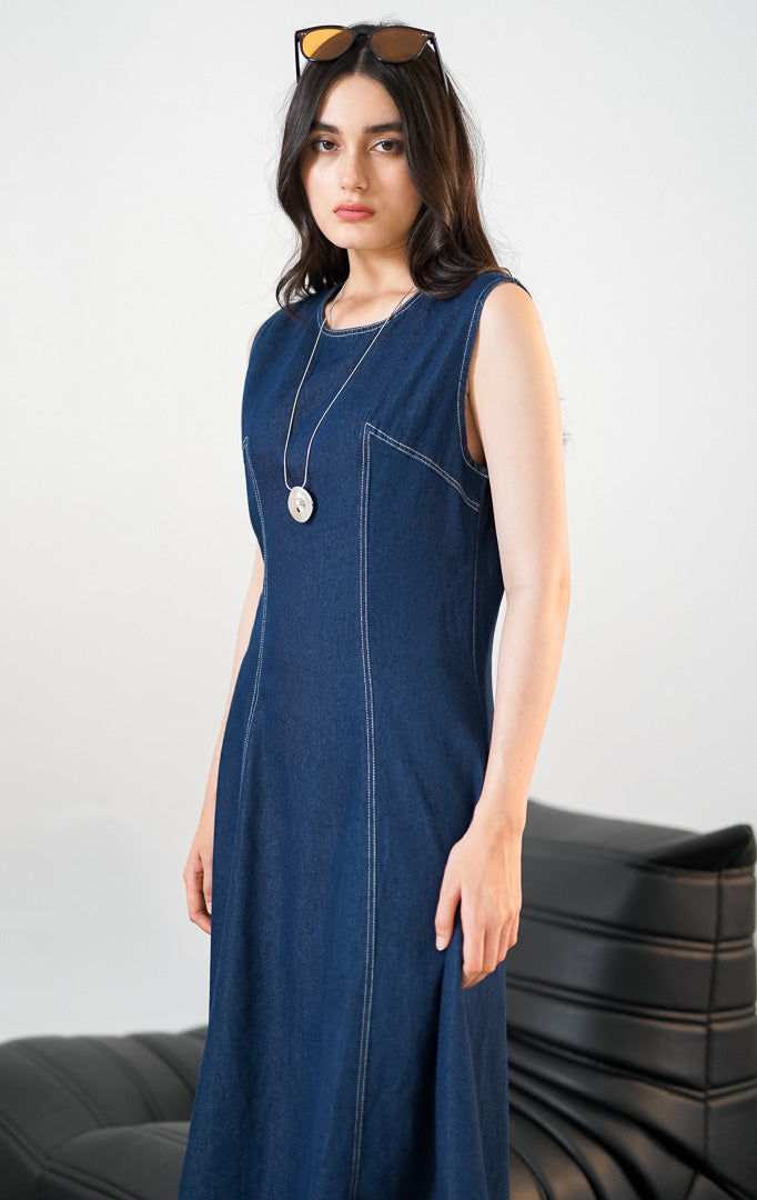 Lana Dress Denim