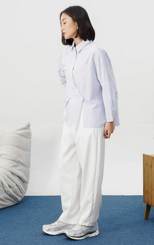 Adora Top Blue Striped