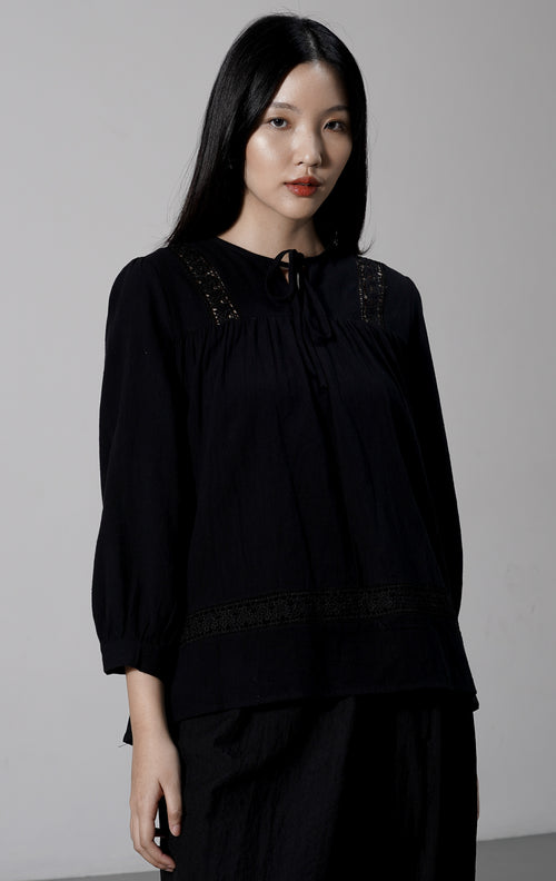 Emalia Top Black