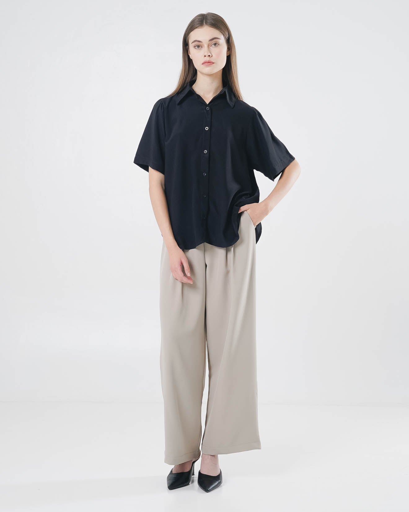 Anaya Top Black
