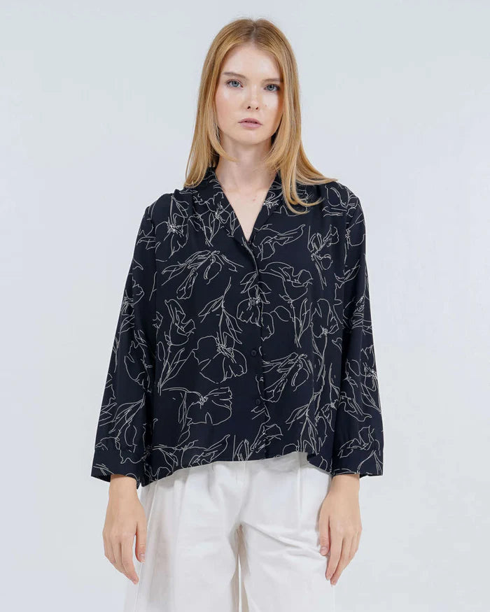 Tyana Blouse Black