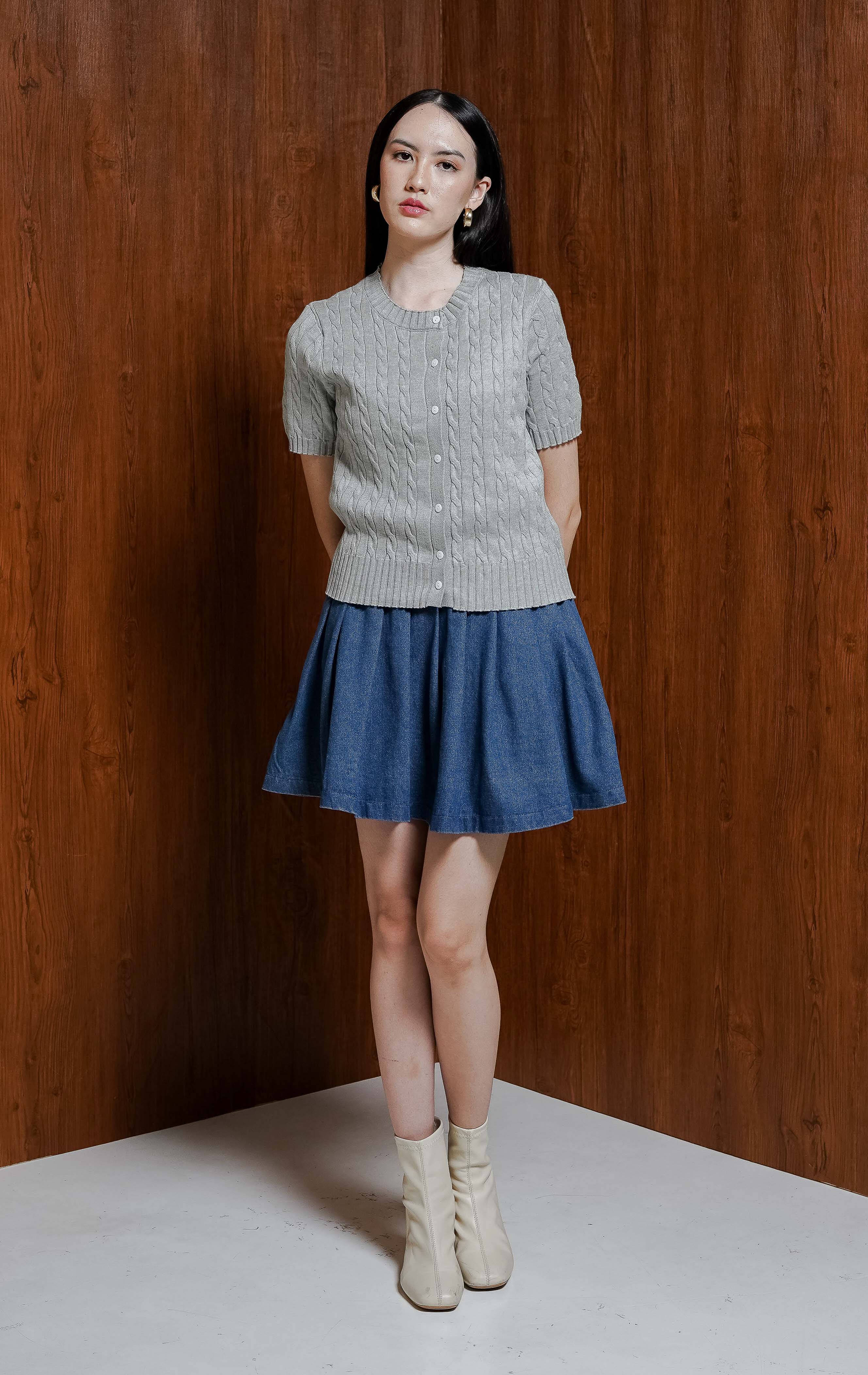 Kiana Top Grey