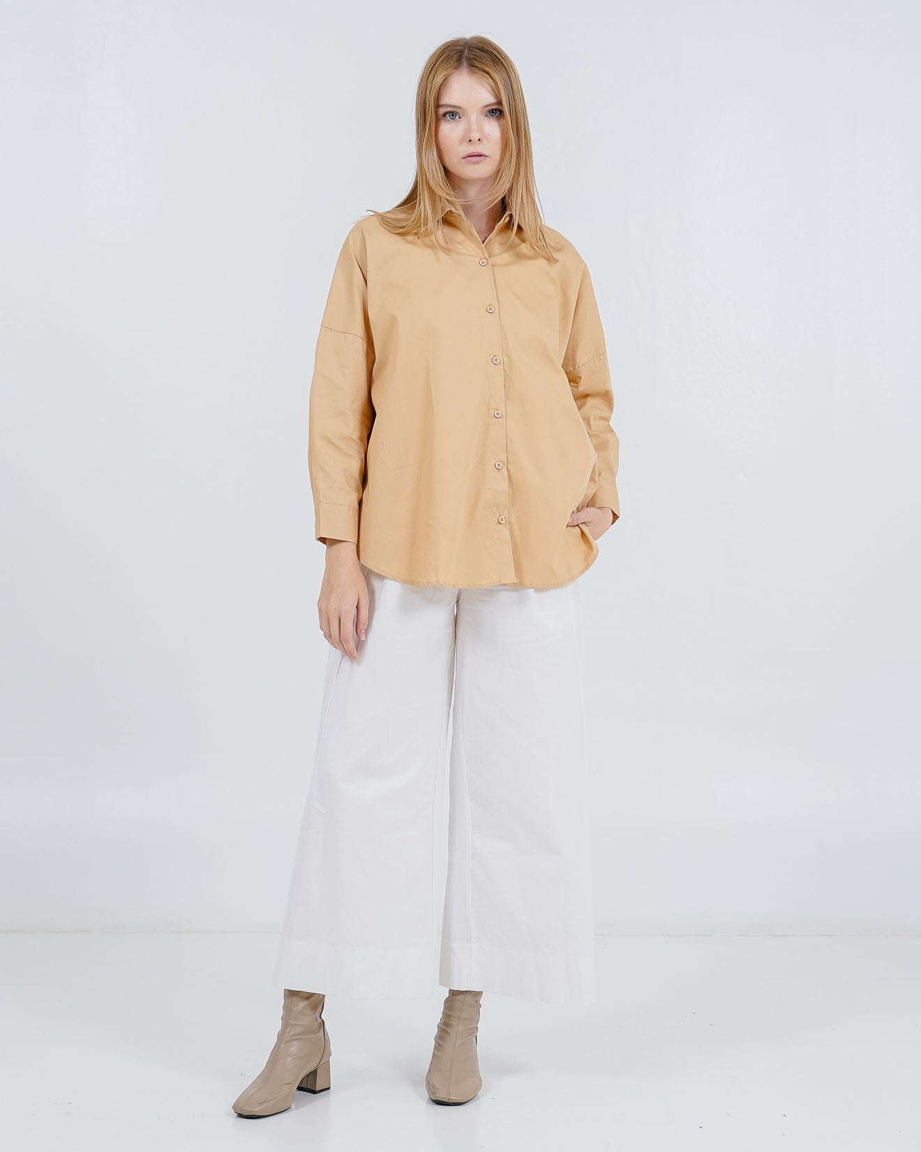 Dayle Top Brown - Atasan Wanita Lengan Panjang ( RESTOCK )