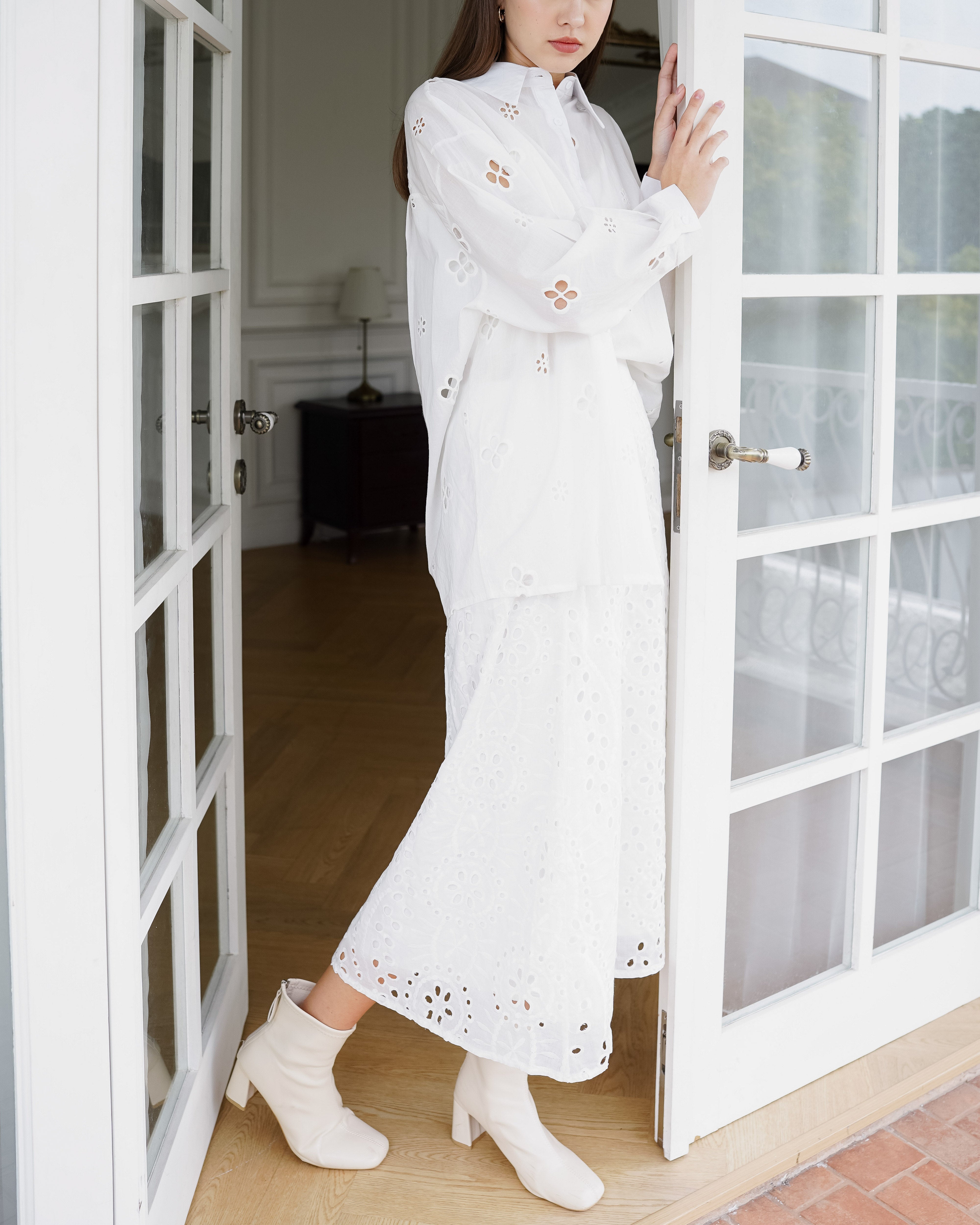 Annya Top White