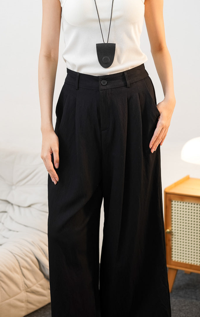 August Pants Black