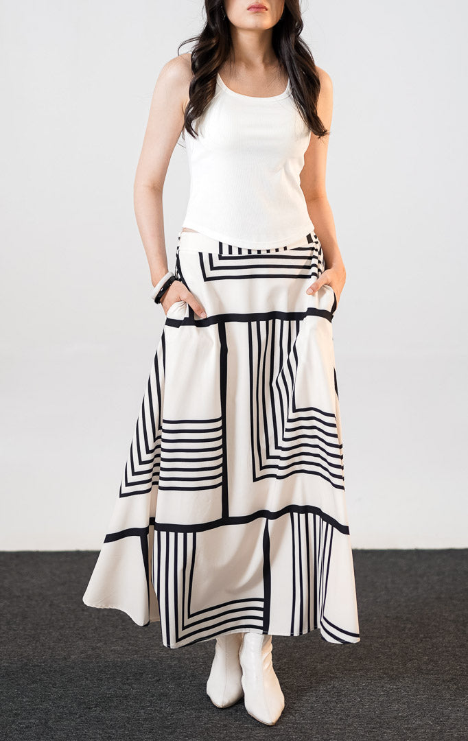 Theresa Skirt Ivory
