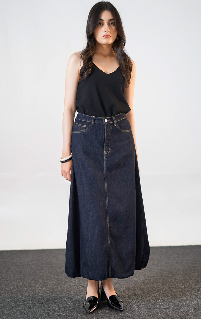 Rouje Skirt Dark Denim