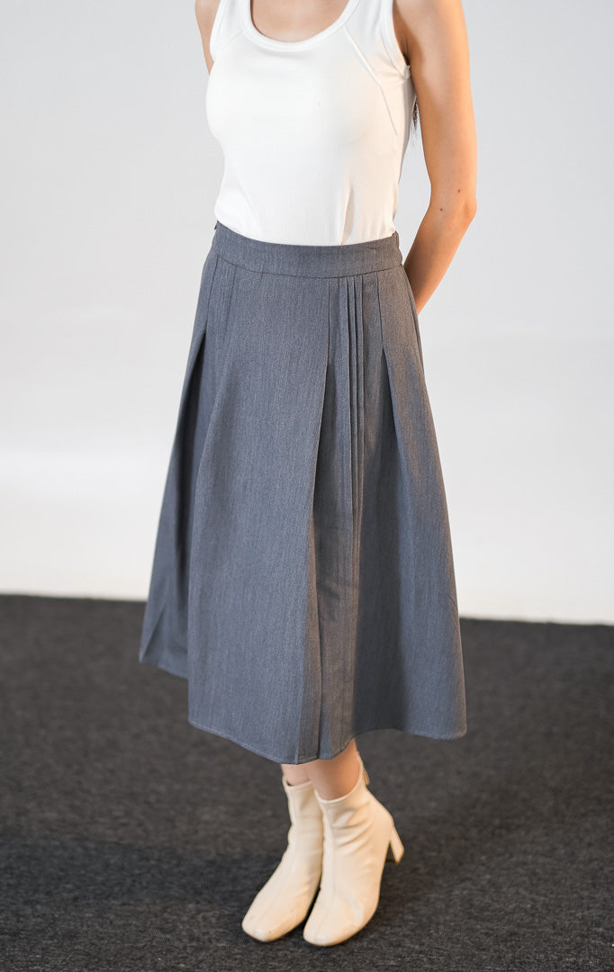 Carla Skirt Grey