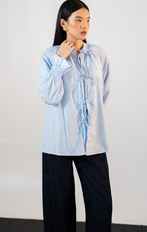 Edellia Top Blue Stripe