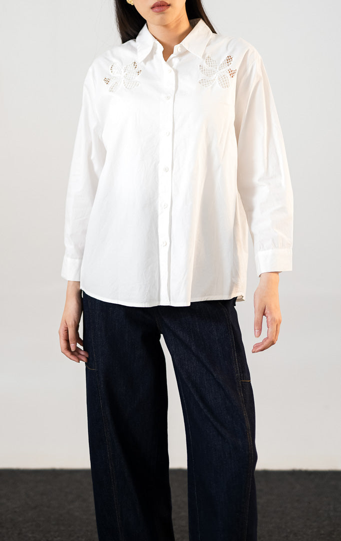 Erina Top White