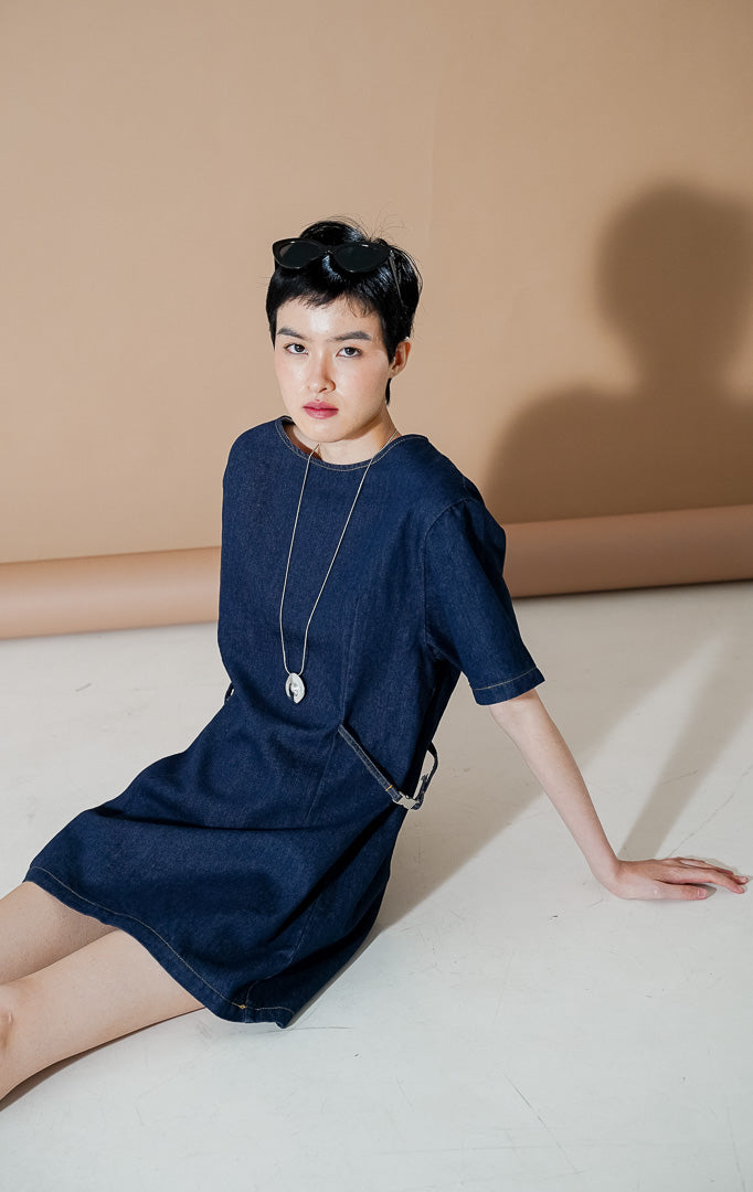 Marquette Dress Indigo