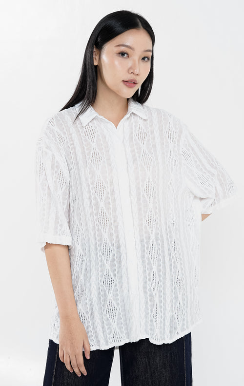 Sereena Top White