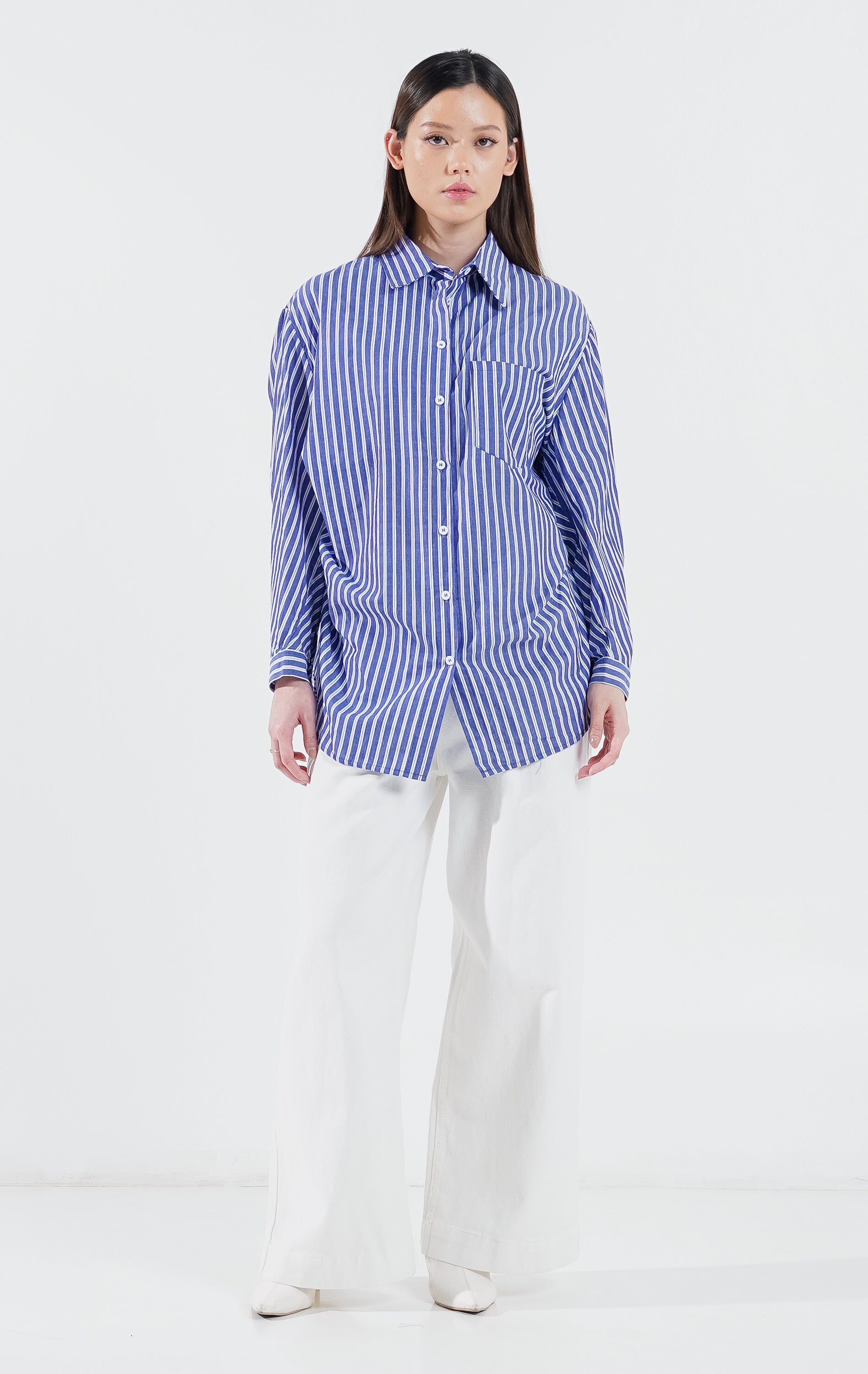 Abby Top Blue