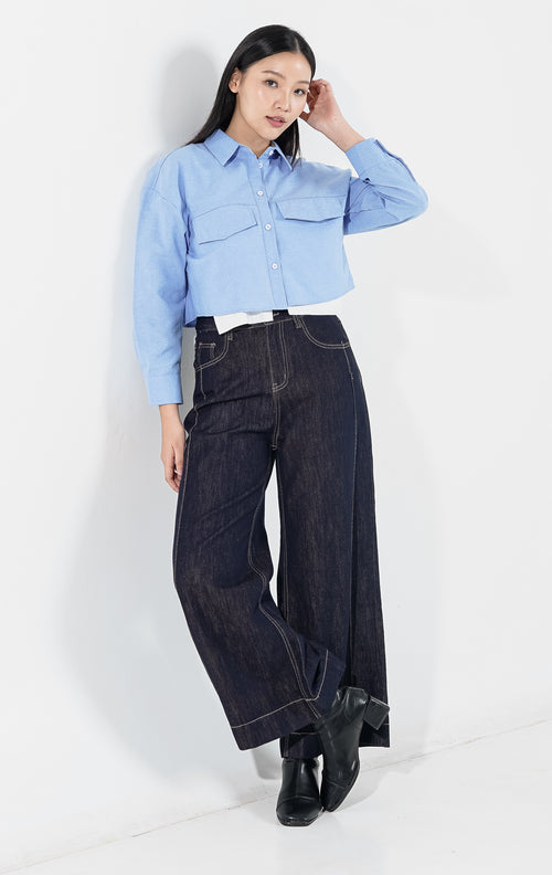 Orrine Top Blue