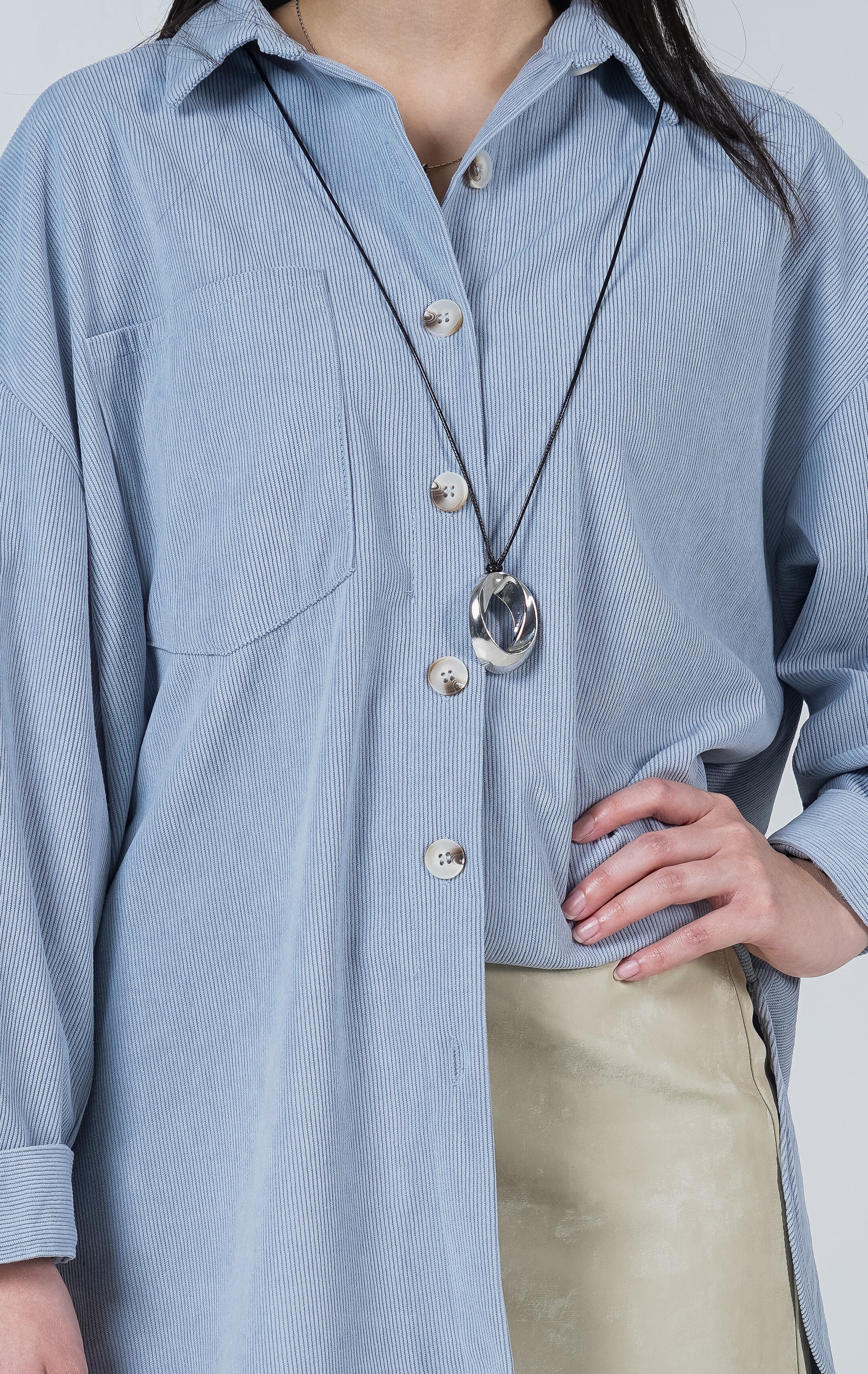 Itzy Top Blue