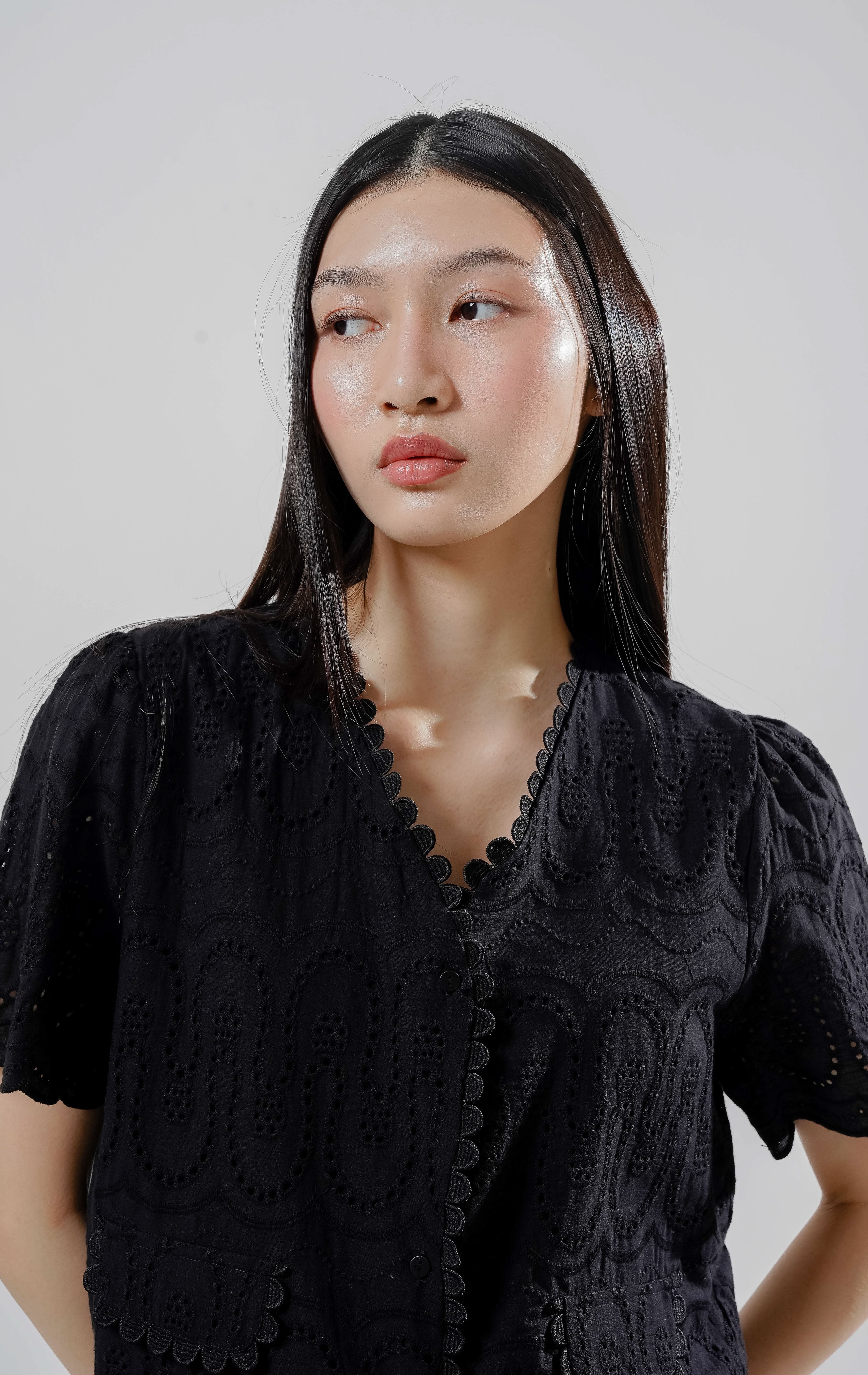 Arleth Top  Black