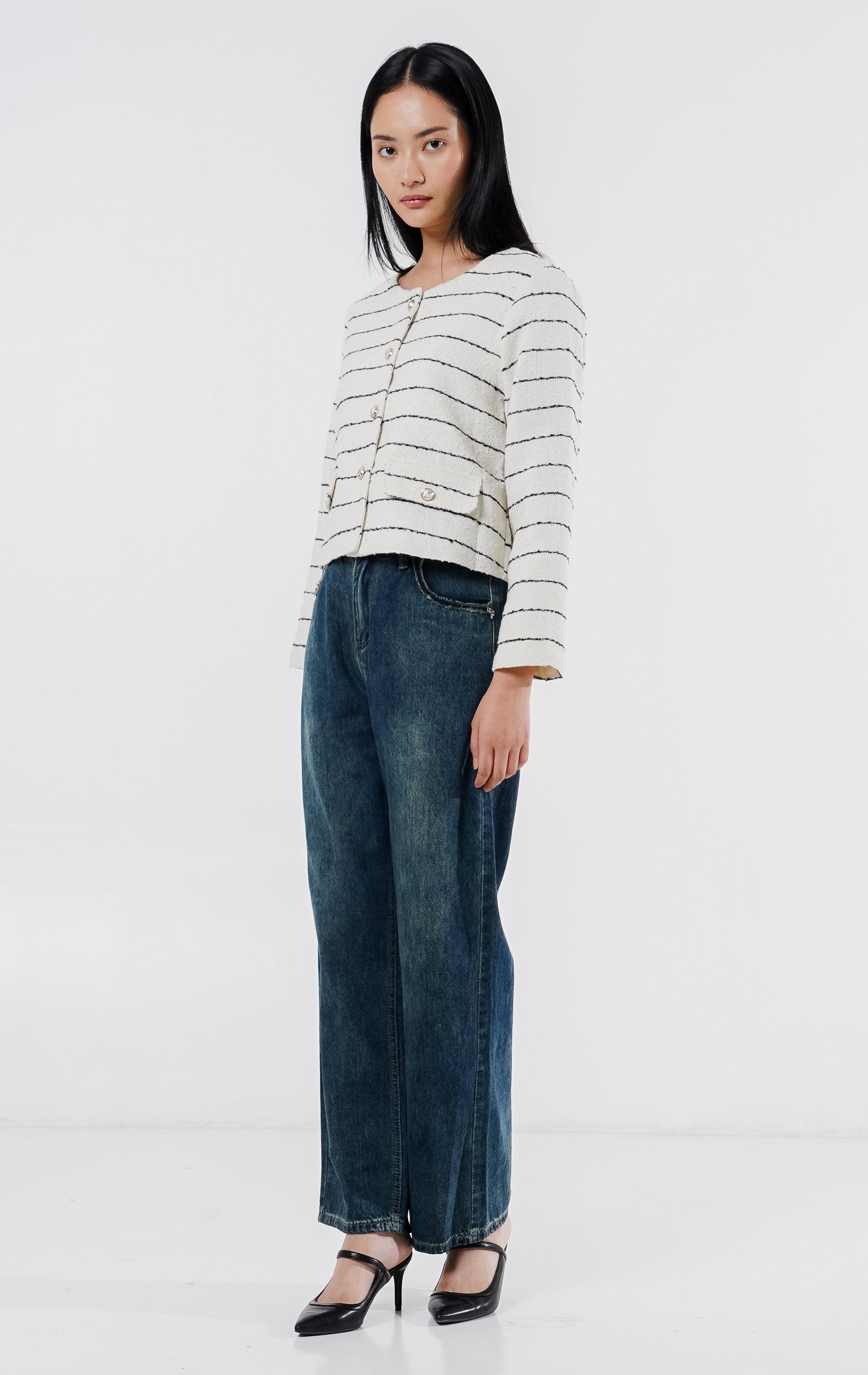Arianna Cardigan White
