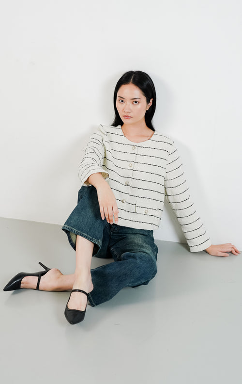 Arianna Cardigan White