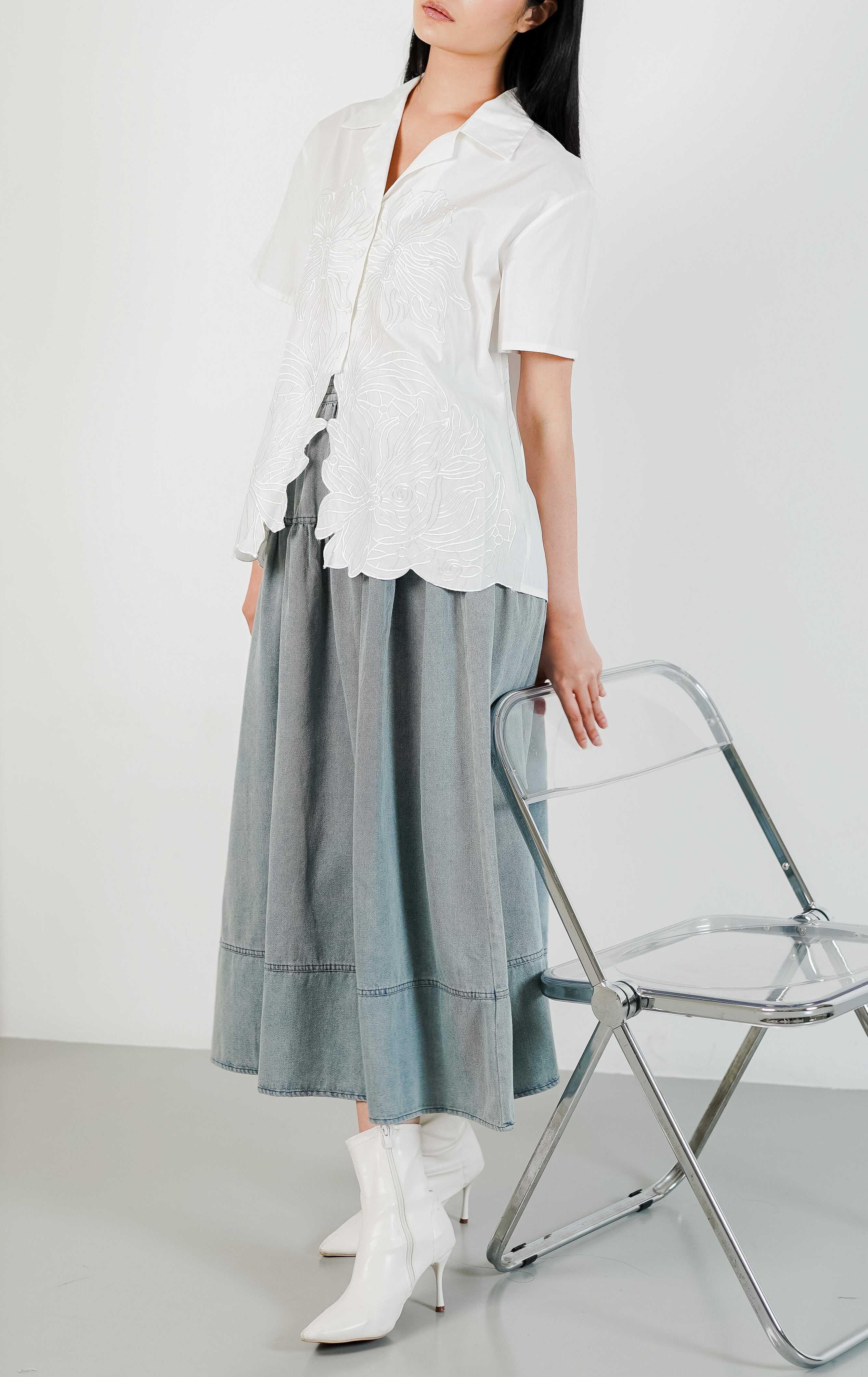 Lilith Top White
