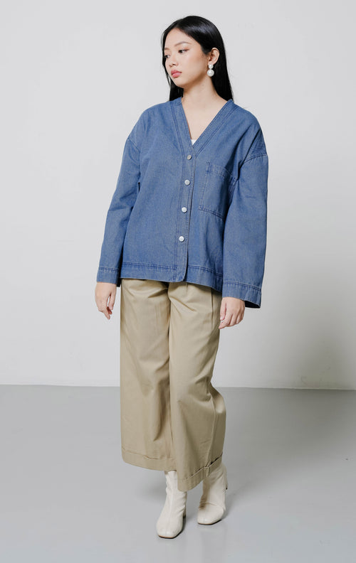 Samantha Top Denim