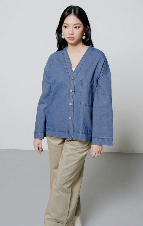 Samantha Top Denim