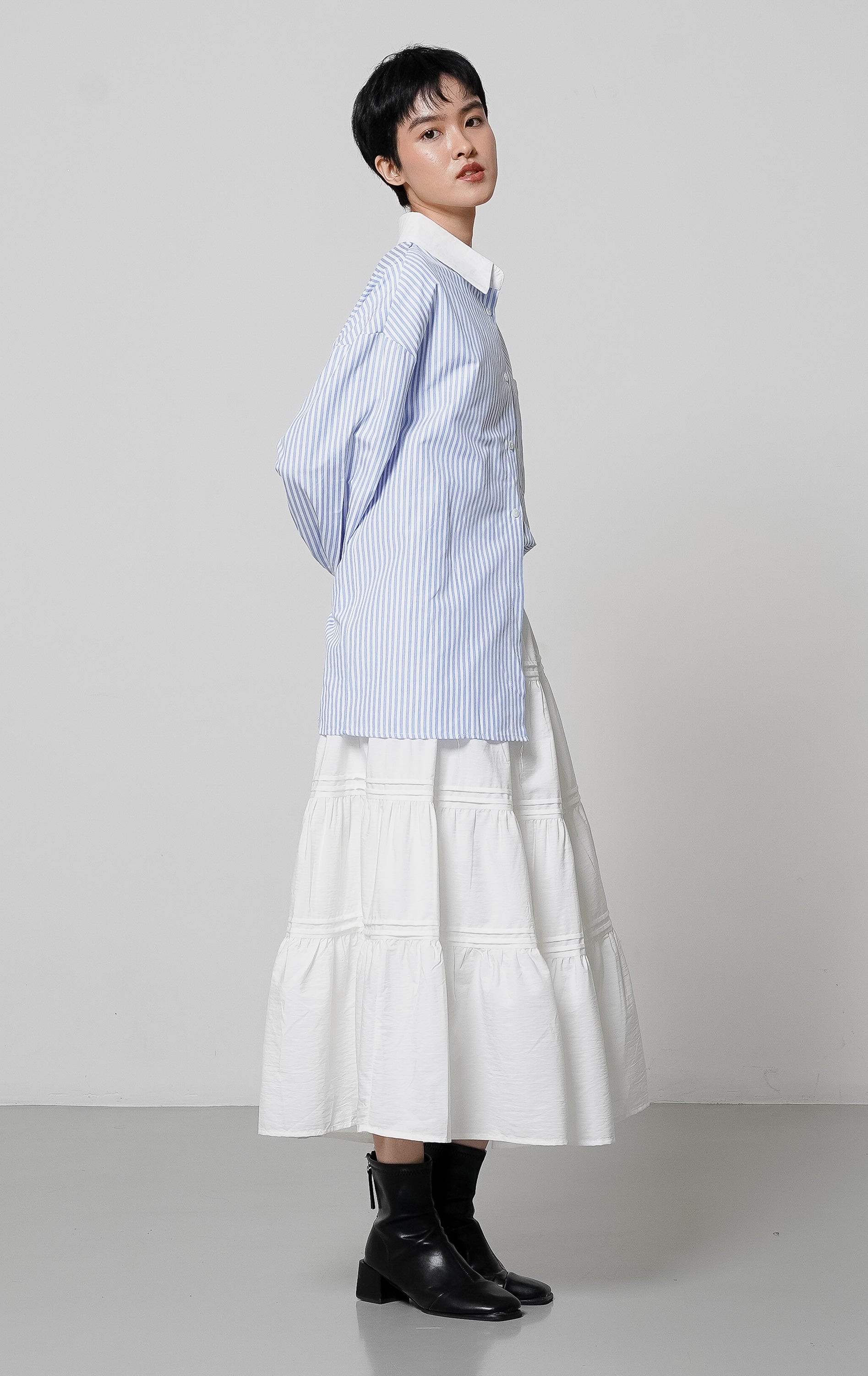 Brena Top Blue Striped