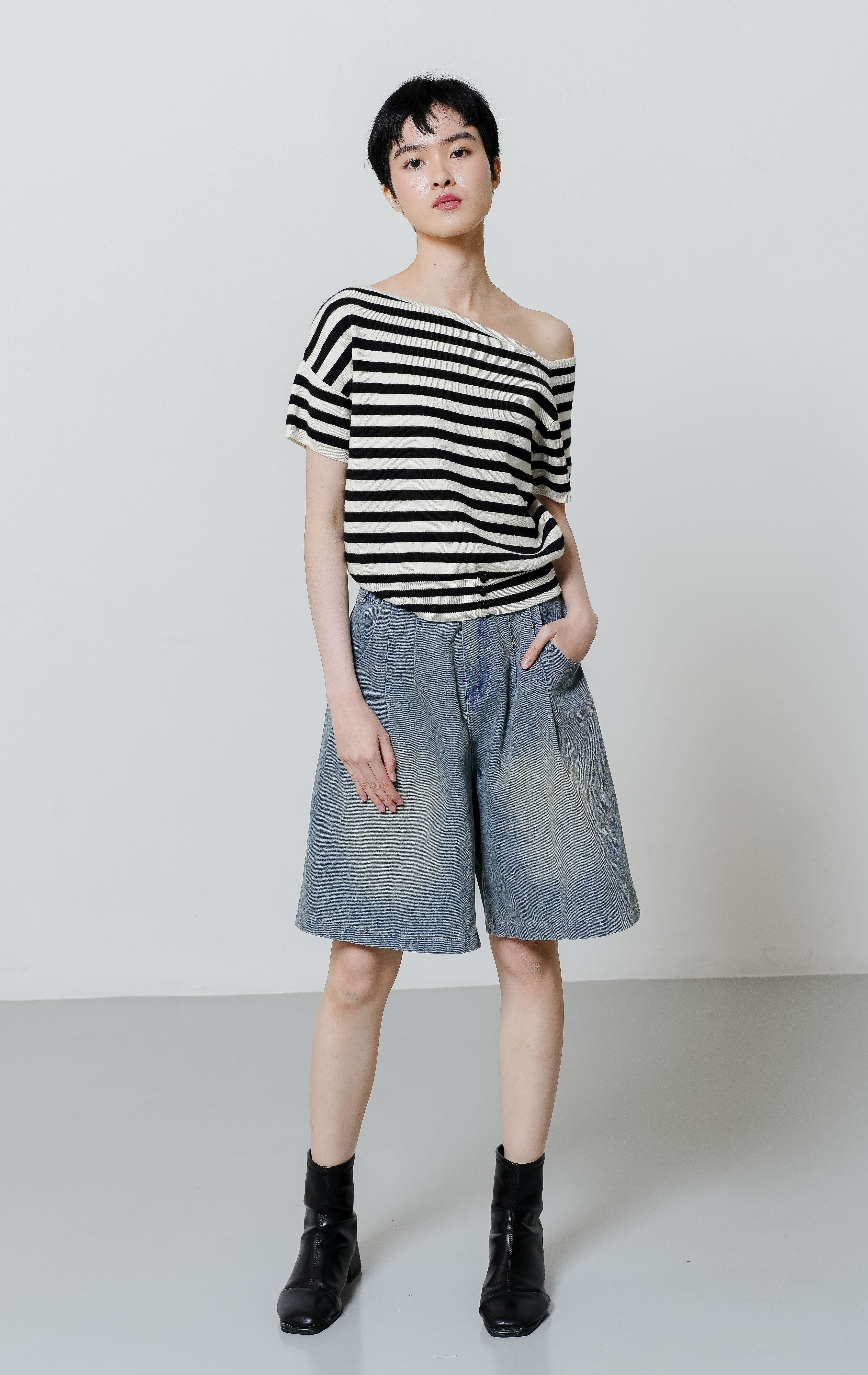 Kelly Knit Top Black