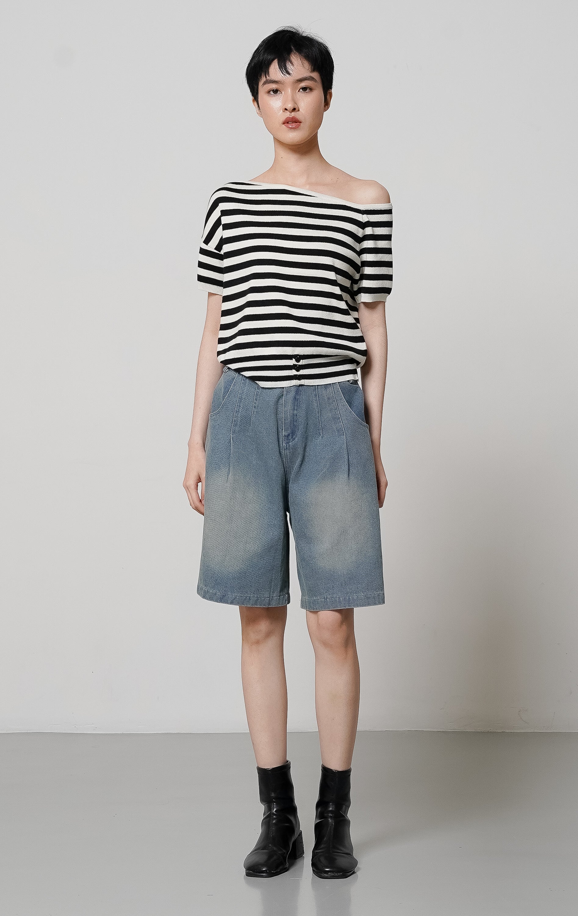 Kelly Knit Top Black