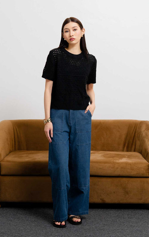 Elia Top Black