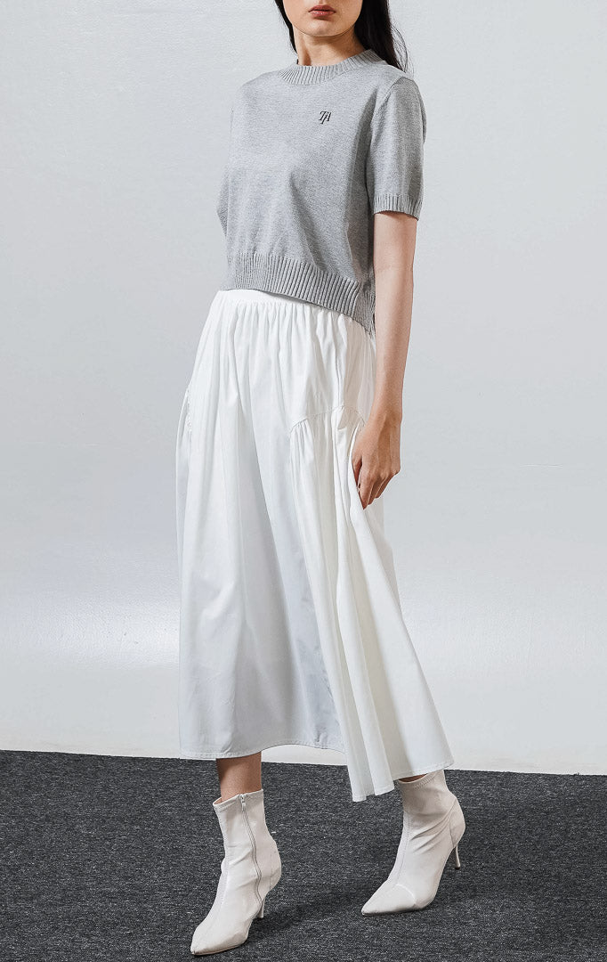 TIA Knit Top Grey