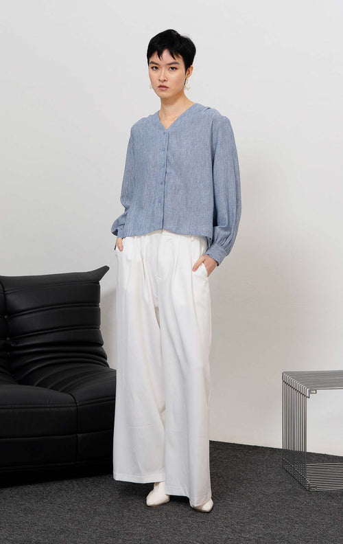 Donna Top Blue