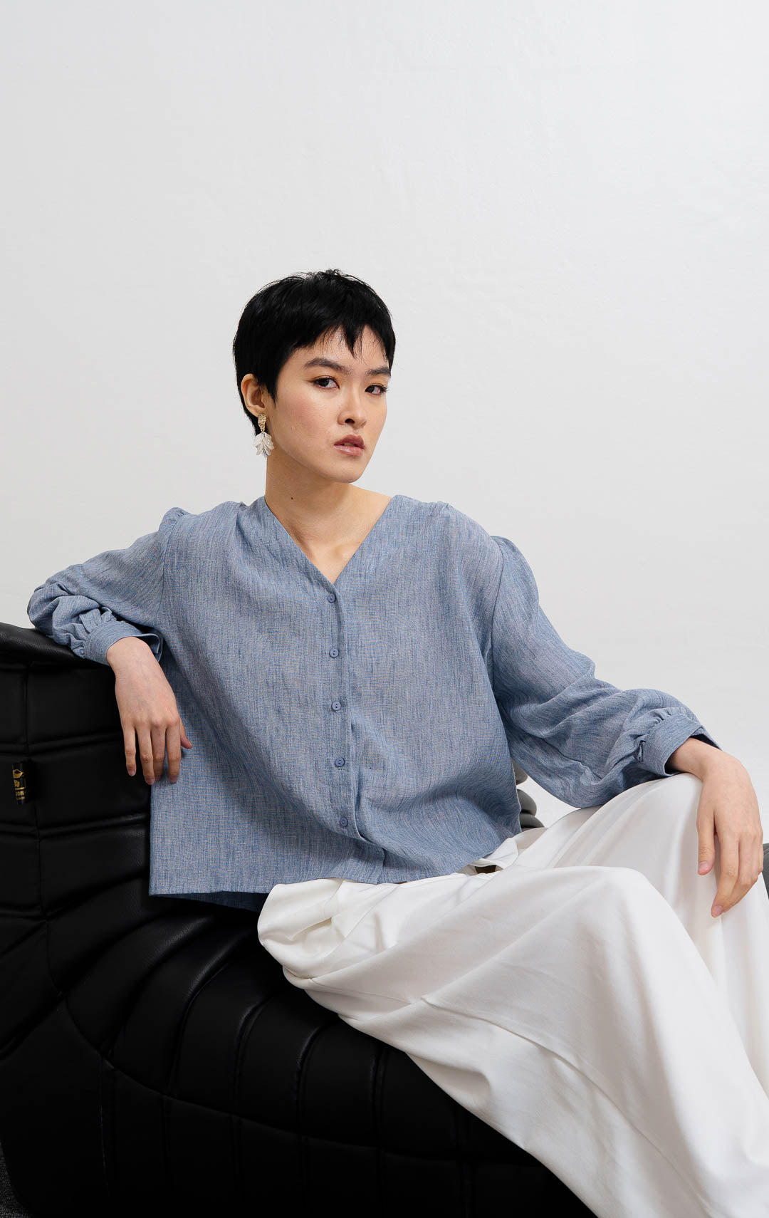 Donna Top Blue