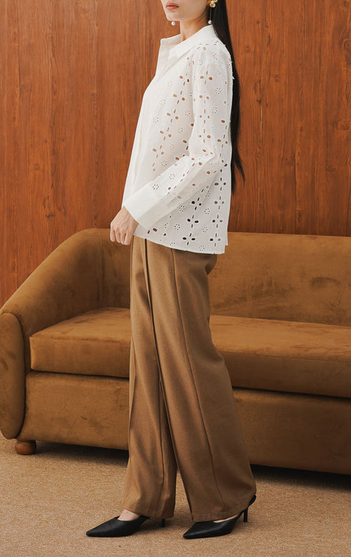 Felicia Top White