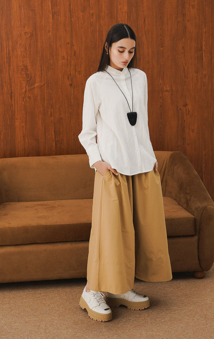 Selena Top White