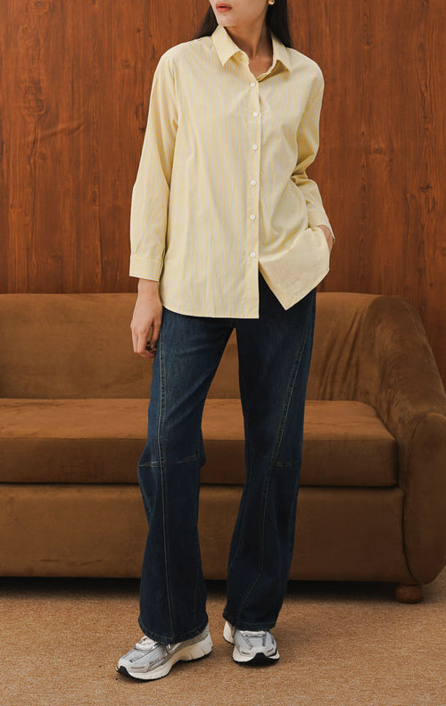 Diane Top Yellow