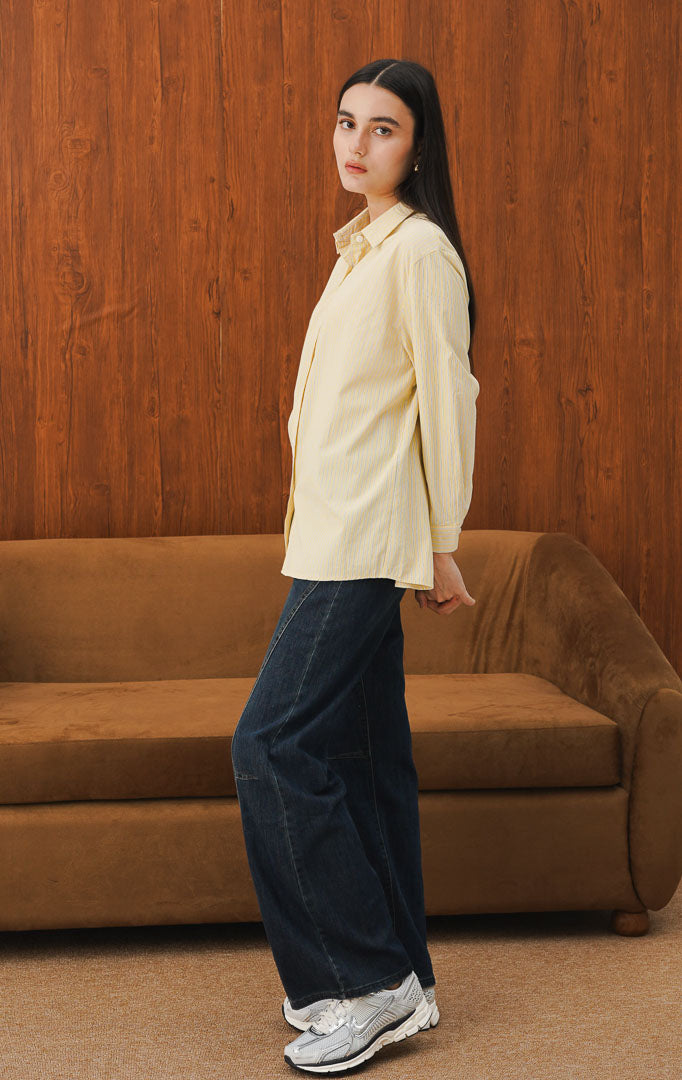 Diane Top Yellow