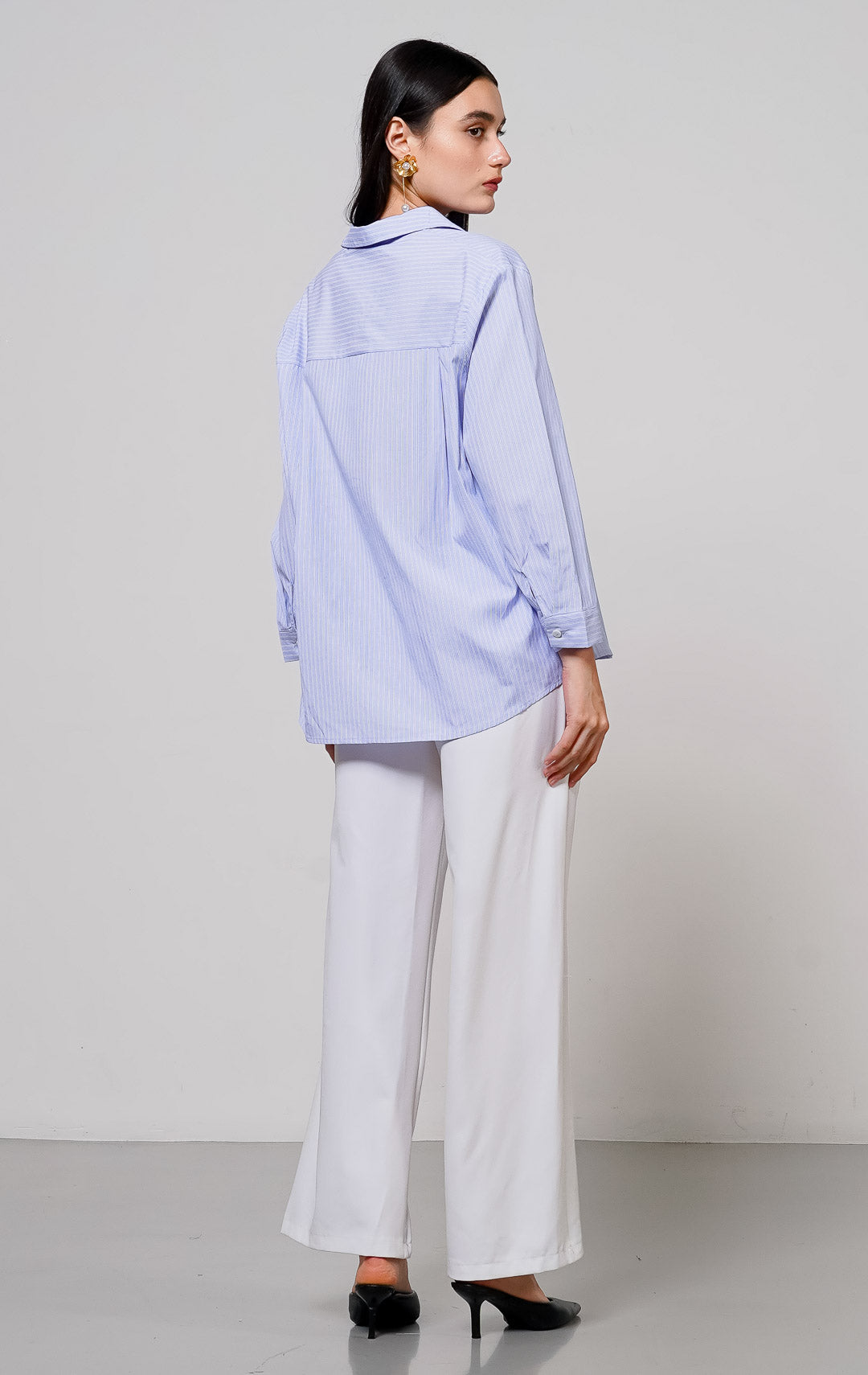 Diane Top Blue