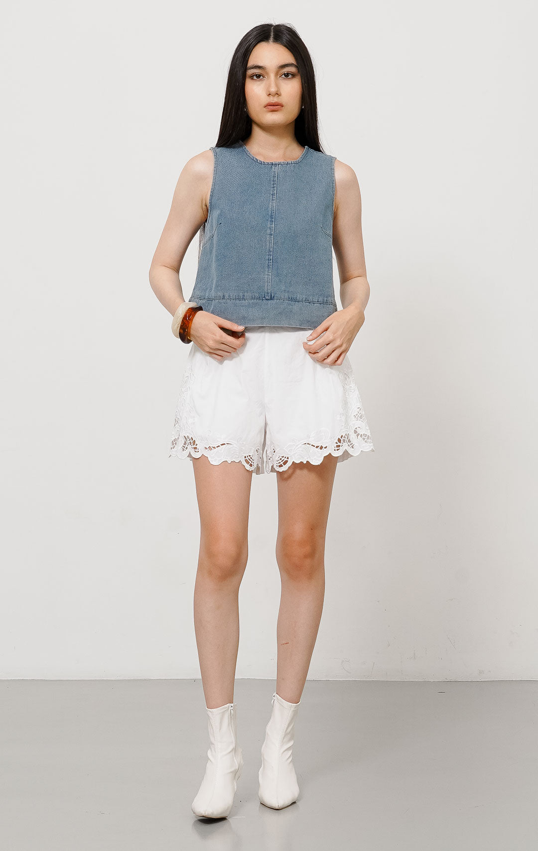 Emilia Top Denim