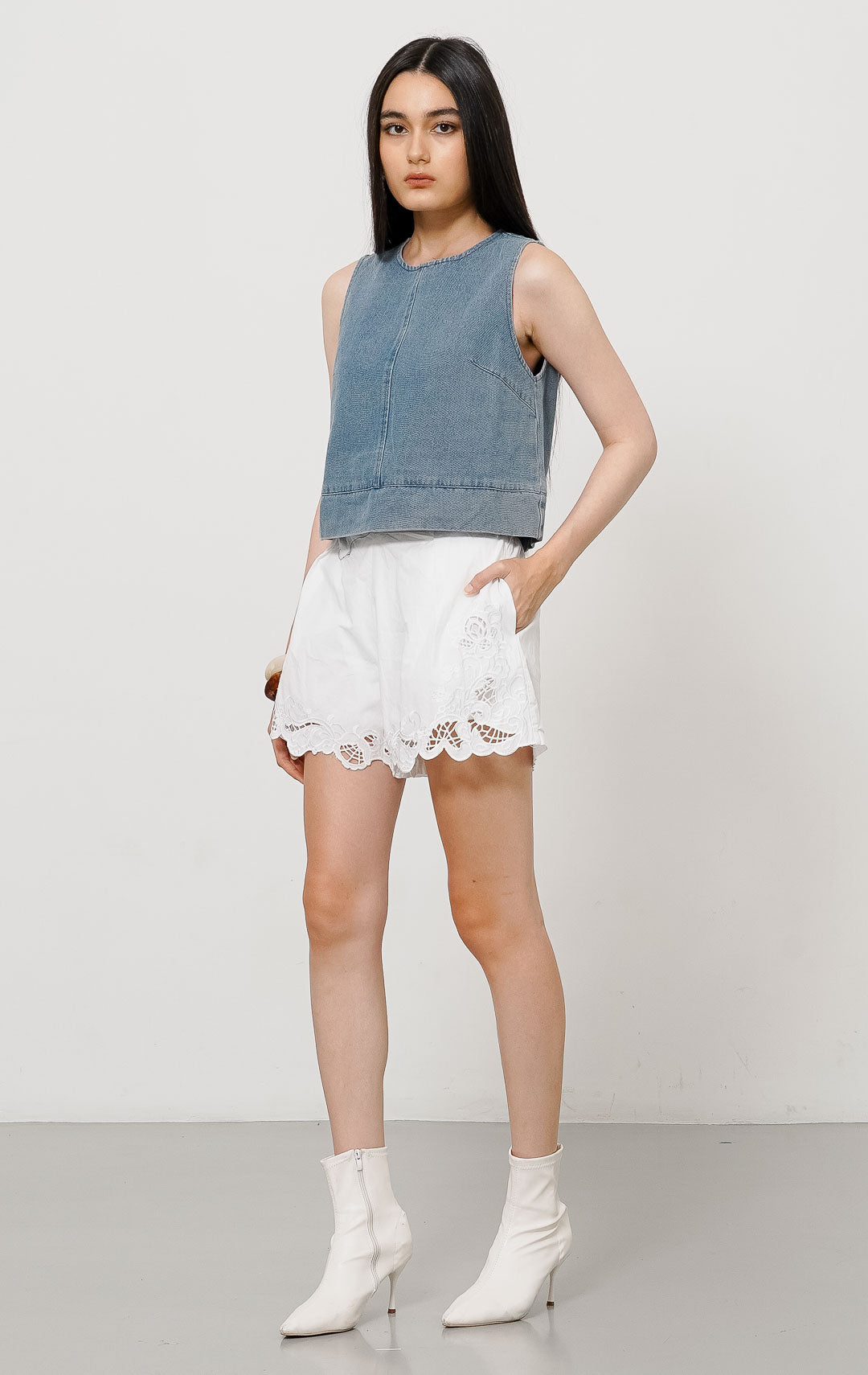 Emilia Top Denim