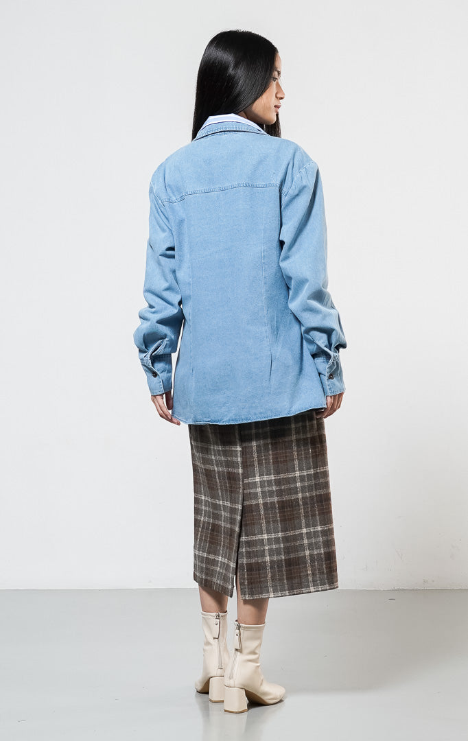 Abigail Top Light Denim