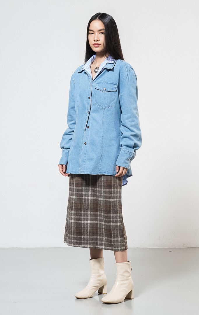 Abigail Top Light Denim