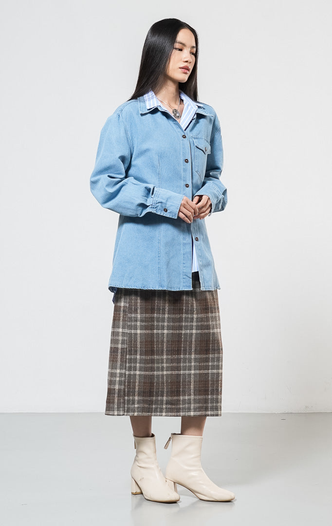 Abigail Top Light Denim