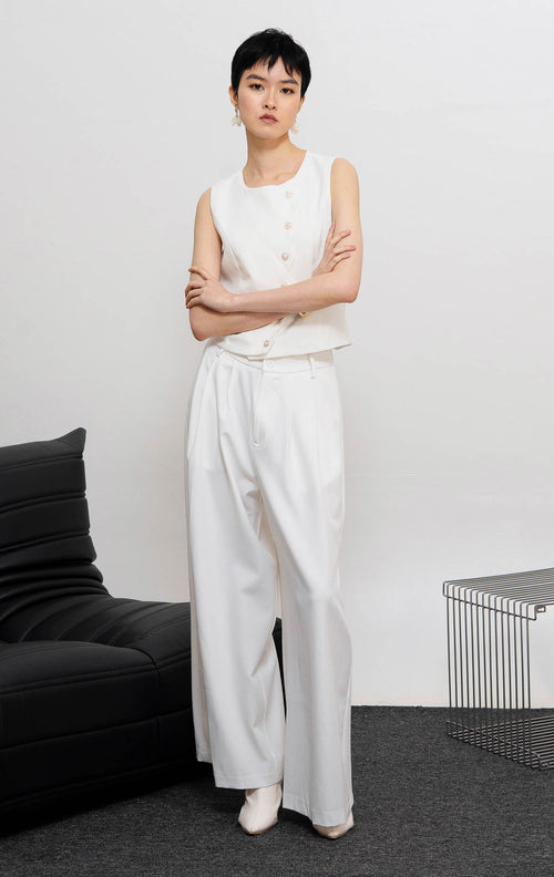 Alexa Vest White